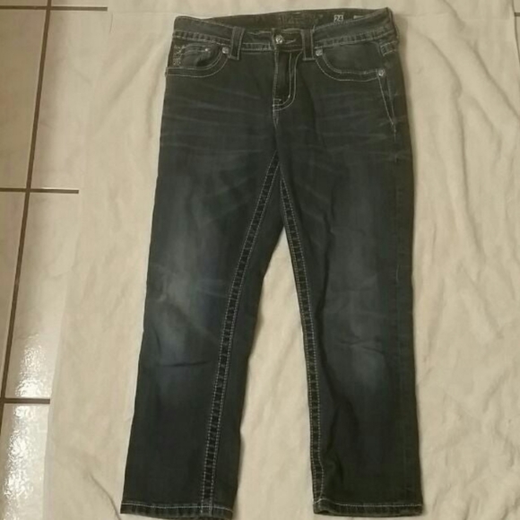 Miss me Capri Jeans size 24 - Picture 3 of 4